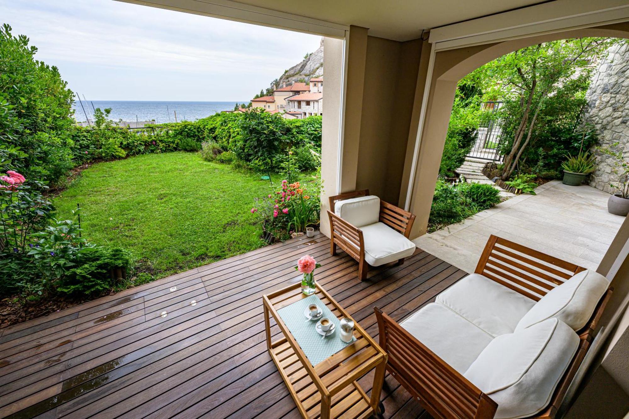 Portopiccolo Apartments With Garden And Beach Included Sistiana Extérieur photo